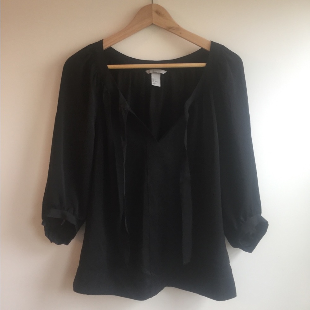 Black H&M blouse.